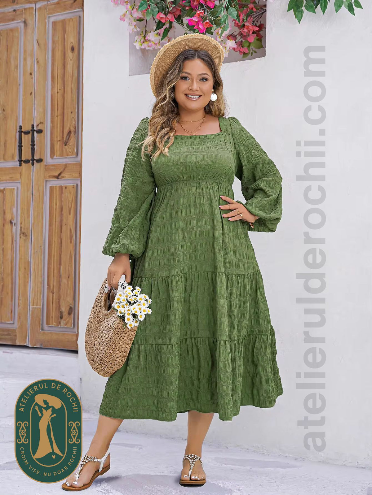 Rochie Lolita verde - model AR30