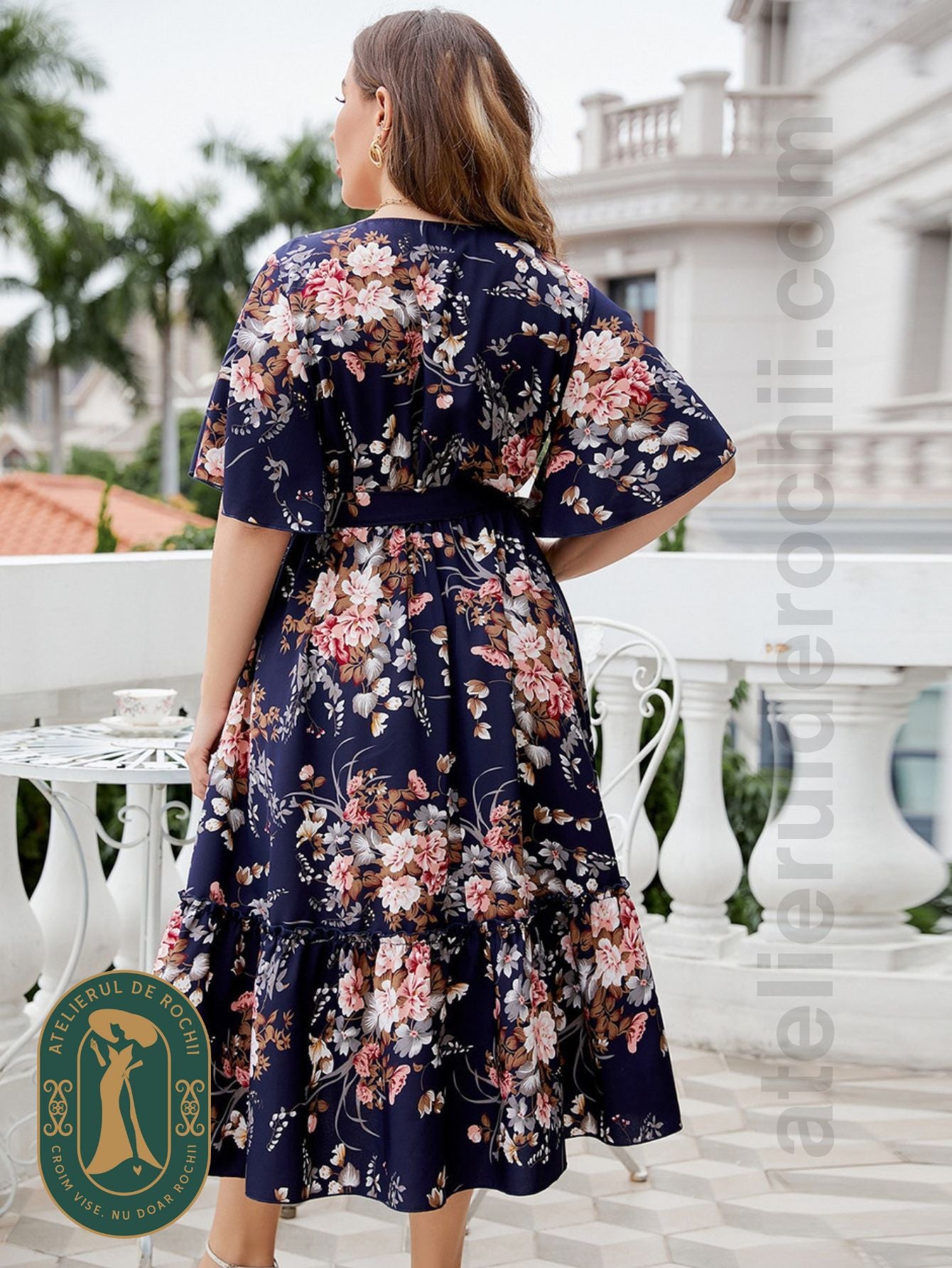 Rochie Sofia albastra - model AR27