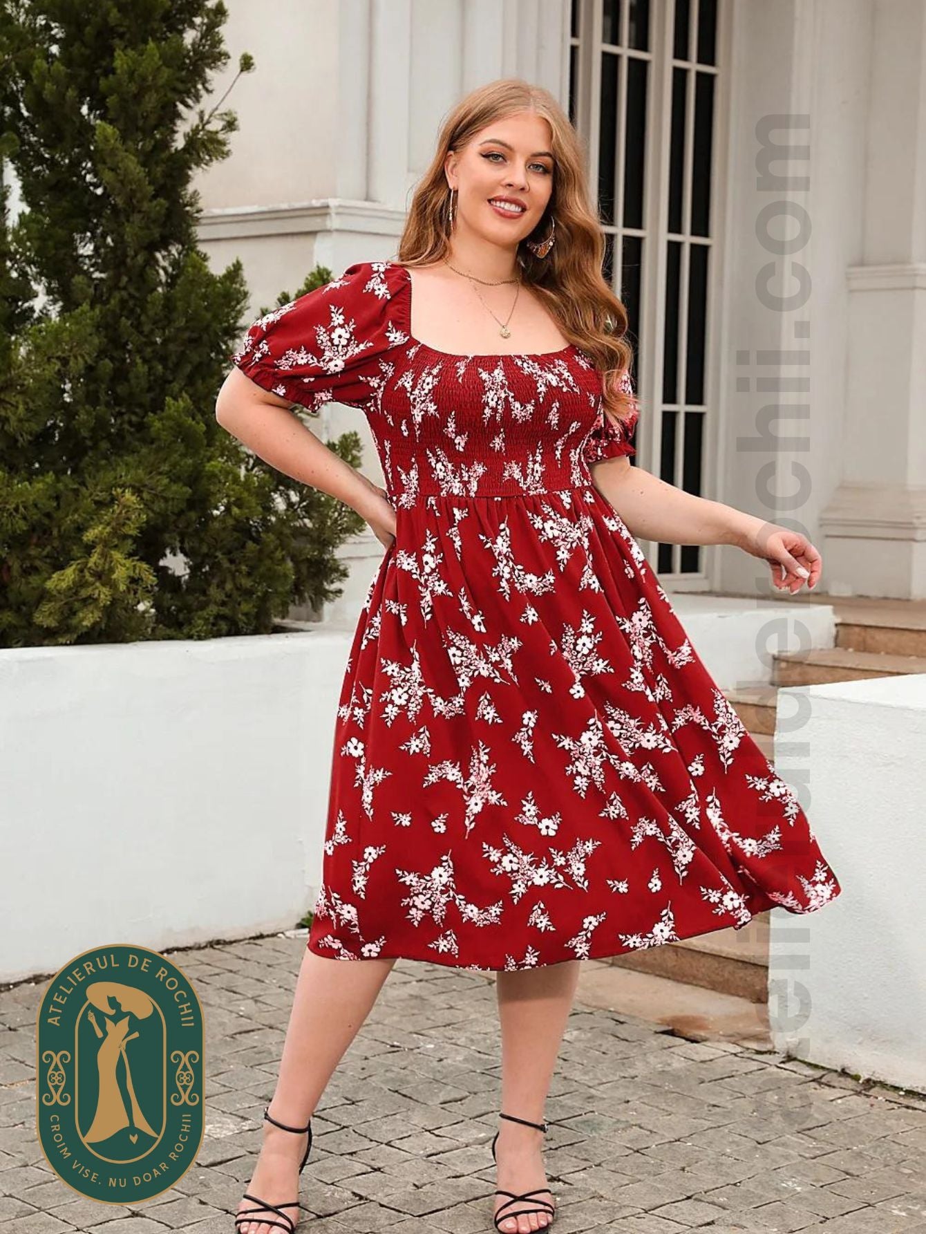 Rochie Sandy rosie - model AR26