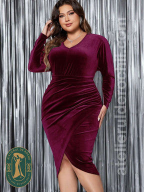 Rochie Aurora visiniu - model AR45