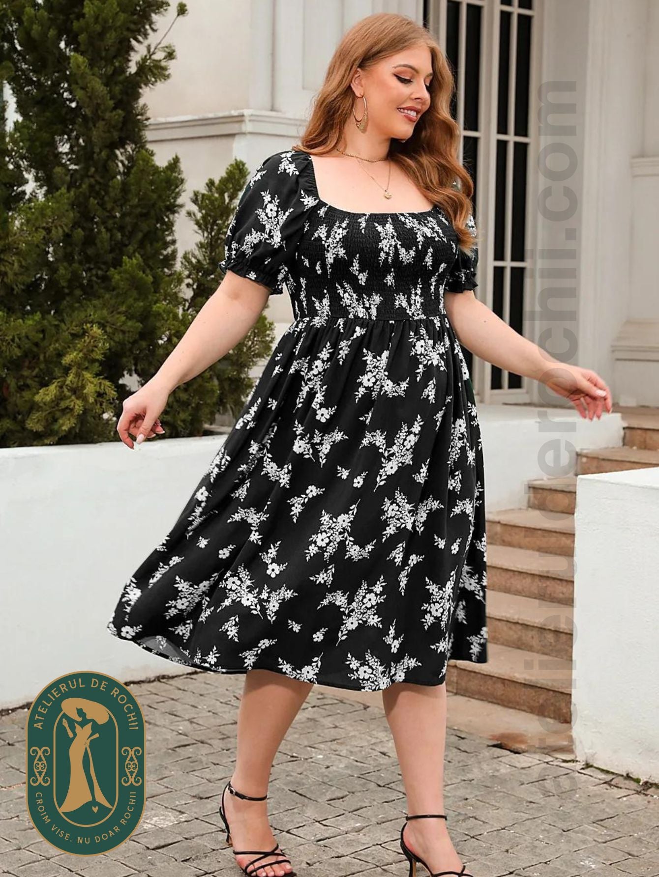 Rochie Sandy neagra - model AR26