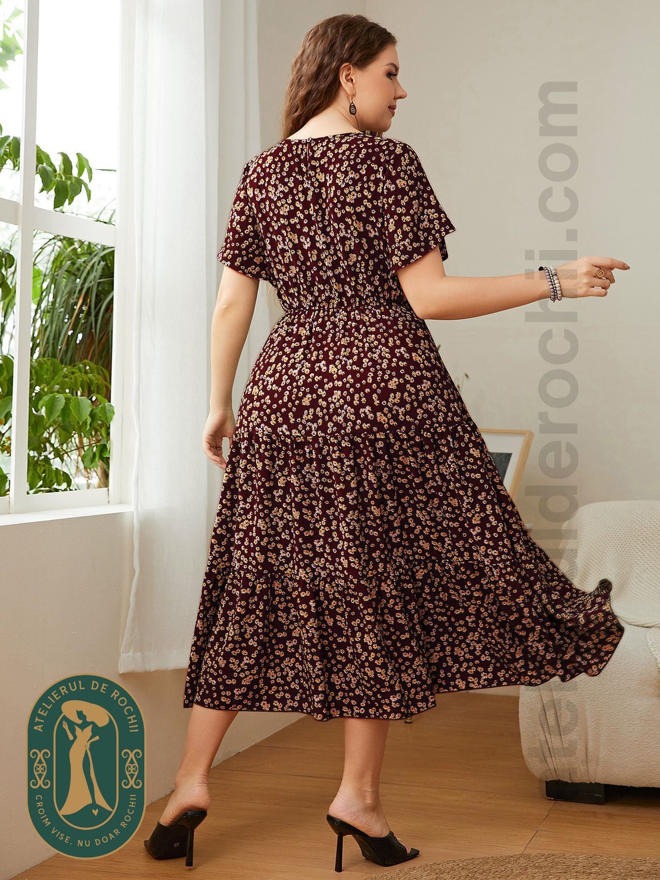 Rochie Jessica grena - model AR3