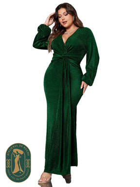 Rochie Nannie verde  - model AR43